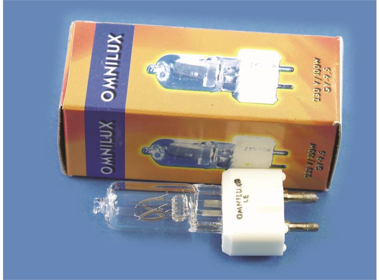 Omnilux 230V/100W GY-9.5 75h 2900K